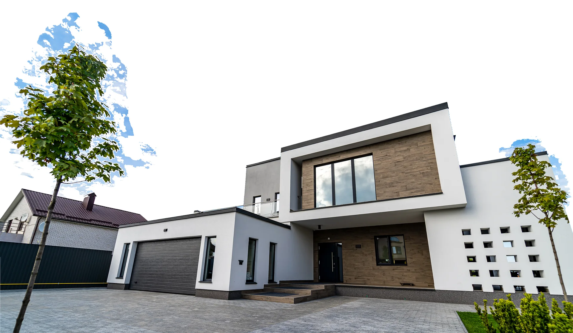 Résidence contemporaine, exemple de projet immobilier